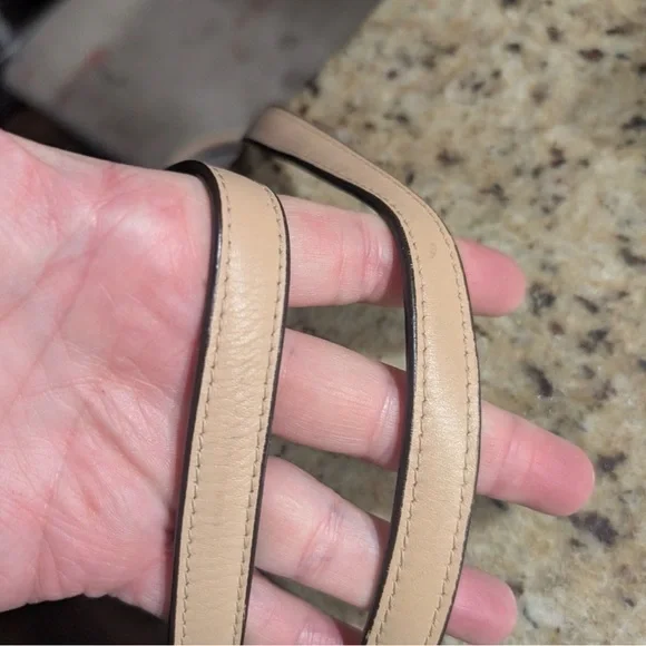 Coach New York Beige Zebra-Print Tote with Wallet & Wristlet Set - Picture 3 of 7